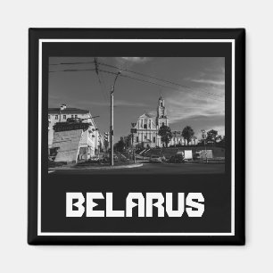 Weißrussland Hrodna Б л а у с е р Grodno Architect Magnet