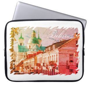 Weißrussland Hrodna Grodno Architektur Laptop-Sieb Laptopschutzhülle