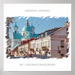 Weißrussland Hrodna Grodno Architektur Natur Poste Poster