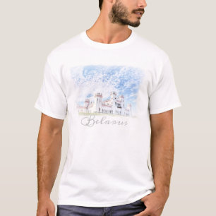 Weißrussland Kosava Schloss Architektur T-Shirt Ob