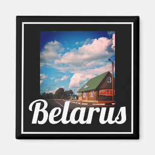 Weißrussland Ländliche Architektur Landschaft Magn Magnet
