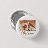 Weißrussland Minsk Architecture Button Button (Vorne & Hinten)