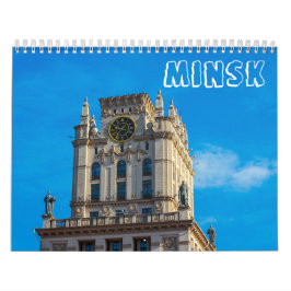 Weißrussland Minsk Architecture City Streams М и н Kalender