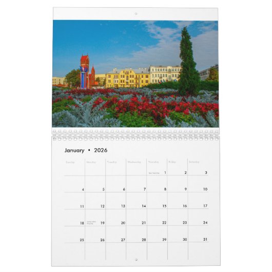 Weißrussland Minsk Architecture City Streams М и н Kalender (Jan 2026)