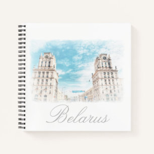 Weißrussland Minsk Architecture Nature Notebook Notizblock