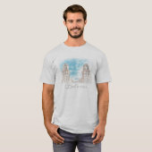 Weißrussland Minsk Architecture T - Shirt (Vorne ganz)
