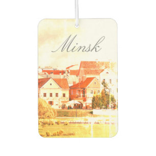 Weißrussland Minsk Architektur Auto Air Freshener Autolufterfrischer