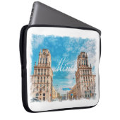 Weißrussland Minsk Architektur Laptop Sleeve Abdec (Vorne Rechts)