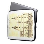 Weißrussland Minsk Architektur Laptop Sleeve Abdec (Vorderseite Links)