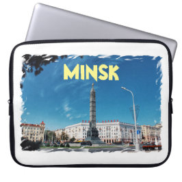 Weißrussland Minsk Architektur Laptop Sleeve Abdec