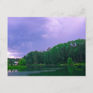 Weißrussland Minsk Botanischer Garten Park Stadtsc Postkarte