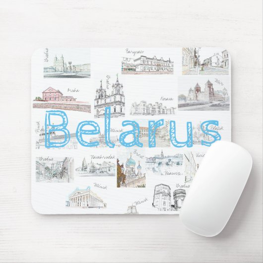 Weißrussland Minsk Brest Architecture Mouse Pad Mousepad (Mit Mouse)