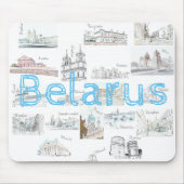 Weißrussland Minsk Brest Architecture Mouse Pad Mousepad (Vorne)