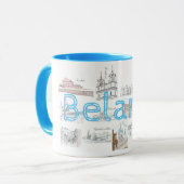 Weißrussland Minsk Brest Tasse Cup (Vorderseite Links)