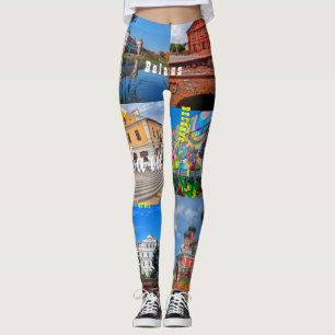 Weißrussland Minsk Grodno Pinsk Borisov Architektu Leggings