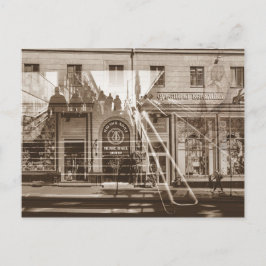 Weißrussland Minsk Stadtarchitektur Collage Postkarte