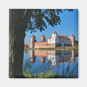 Weißrussland Mir Burg Architektur Naturmagnet Magnet