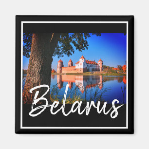 Weißrussland Mir Burg Architektur Naturmagnet Magnet