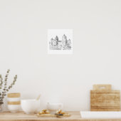 Weißrussland Mir Castle Architecture Nature Poster (Küche)