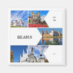 Weißrussland Mir Castle Grodno Architecture Magnet