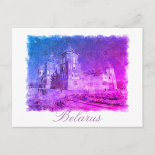 Weißrussland Mir Schloss Architektur Postkarte