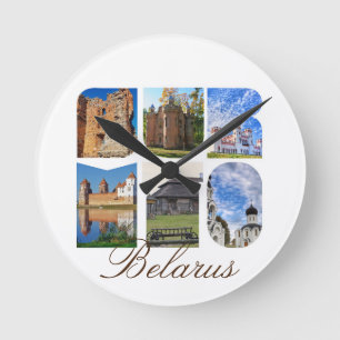 Weißrussland Mir Schloss Architektur Wanduhr