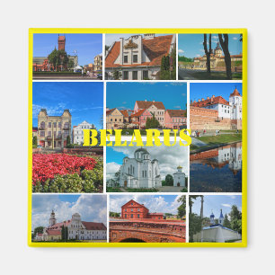Weißrussland Natur Architektur Minsk Brest Magnet