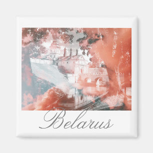 Weißrussland Nesvizh Palace Architecture Magnet