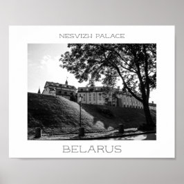 Weißrussland Nesvizh Palace Architecture Nature Po Poster