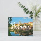 Weißrussland Nesvizh Palast Architektur Postkarte (Stehend Vorderseite)