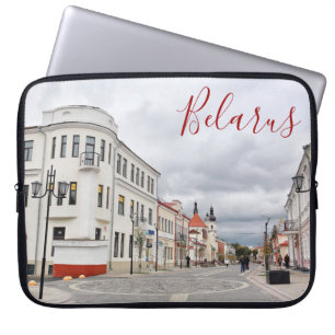 Weißrussland Pinsk Architektur Computer Laptop Hül Laptopschutzhülle