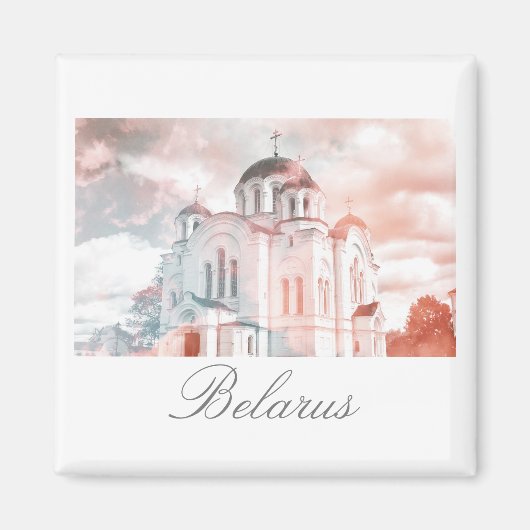 Weißrussland Polatsk Polotsk Architecture Magnet (Vorne)