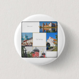 Weißrussland Schloss Mir Architektur Button Pin