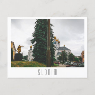 Weißrussland Slonim City Town View Architecture Le Postkarte