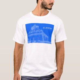 Weißrussland Slonim Great Synagoge Architecture Sk T-Shirt