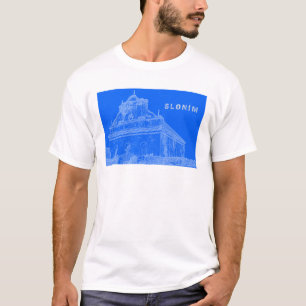 Weißrussland Slonim Great Synagoge Architecture Sk T-Shirt