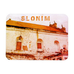 Weißrussland Slonim Große Synagoge-Architektur Magnet