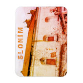 Weißrussland Slonim Große Synagoge-Architektur Magnet (Vertikal)