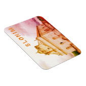 Weißrussland Slonim Große Synagoge-Architektur Magnet (Rechte Seite)