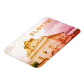 Weißrussland Slonim Große Synagoge-Architektur Magnet (Linke Seite)