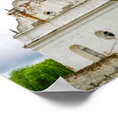 Weißrussland Slonim Große Synagoge-Architektur Poster (Ecke)