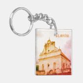 Weißrussland Slonim Große Synagoge-Architektur Schlüsselanhänger (Vorderseite links)