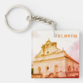 Weißrussland Slonim Große Synagoge-Architektur Schlüsselanhänger (Vorderseite)