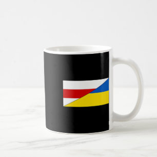 Weißrussland Ukraine Flagge Belarussischer Ukraini Kaffeetasse
