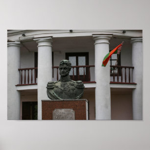 Weißrussland Volkovysk Stadt Architektur Poster