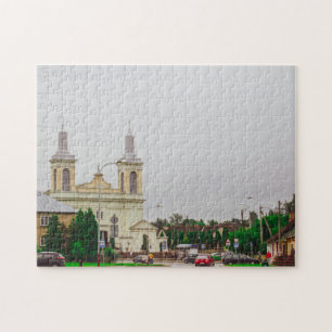 Weißrussland Volkovysk Stadt Architektur Puzzle
