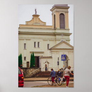 Weißrussland Wolkowsk Wawkawysk Architektur Poster