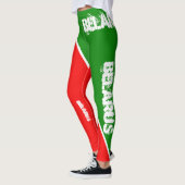 Weißrusslandfarben-Leggings Leggings (Links)