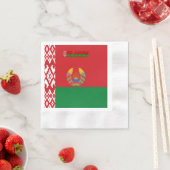 Weißrusslandflagge        serviette (Beispiel)