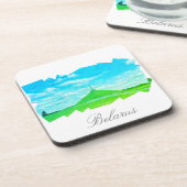 Weißrusslandgipfel für Ruhestandsarchitektur Unter Getränkeuntersetzer (Linke Seite)